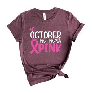 Breast Cancer Shirt, Cancer Shirt, Cancer Support Shirt, Breast Cancer Month